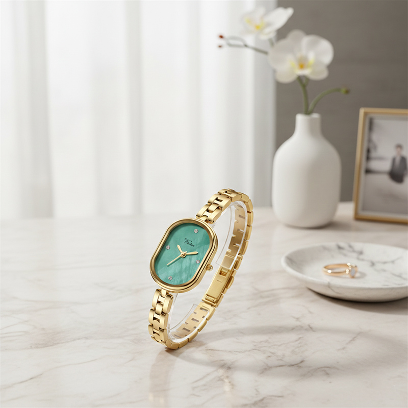 Virtue Luxury Art Classic Quartz Watch for Ladies New Simple Design Delicate Chain Link Small Exquisite Dial Fashionable - Virtue