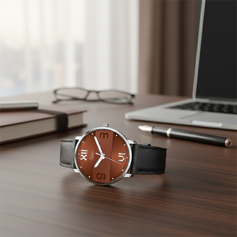 Vintage Fashion Quartz Watches New Analog Relojes Leather Wrist Watch for Men Students Horloge Voor Heren - Virtue