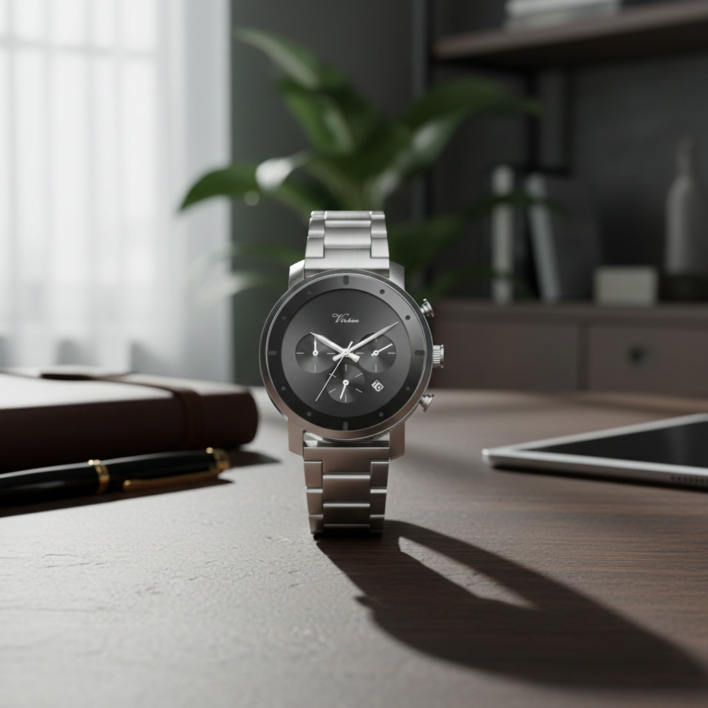 Virtue Women's Fashion Quartz Watch with Stainless Steel Band Alloy Case Water Resistant - Virtue