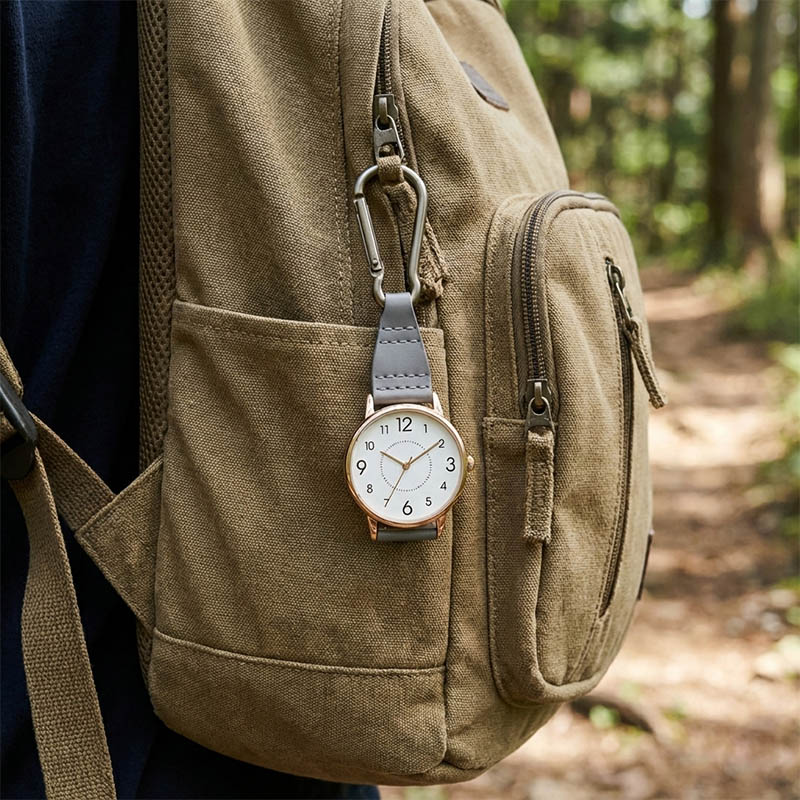 Unisex Vintage Pocket Watch for Men Fashionable Nurse Watch Glass Dial Pointer Alloy Movement Keychain Keyring Watch - Virtue