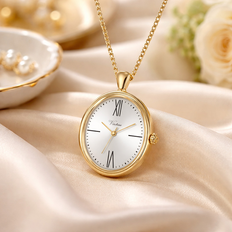 Virtue Talking Quartz Movement Keychain Watch 3ATM Water Resistance Elderly Blind Hot-Selling Waterproof Trend - Virtue