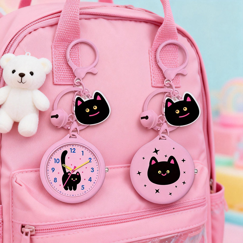 New Fashion Simple Water Resistant Alloy Glass Watch Badge Reel Customized Wholesale Mini Portable Climbing Unisex Cute - Virtue