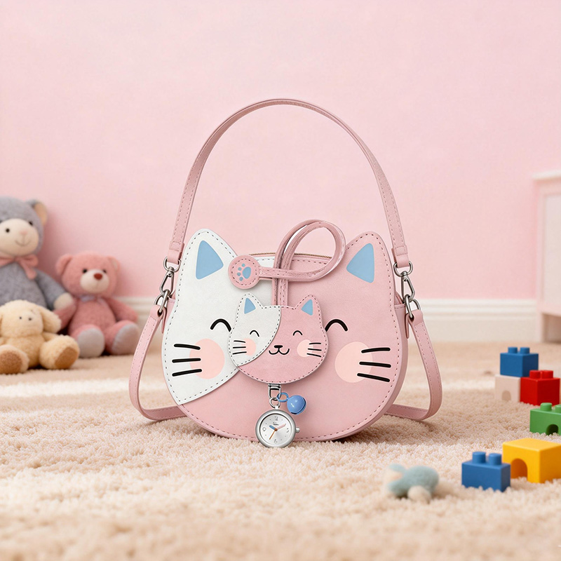 Virtue New Hot Selling Cartoon Cute Personalized Blank Custom Key Watch Chains Design Cute Leather Crafts Fashion - Virtue