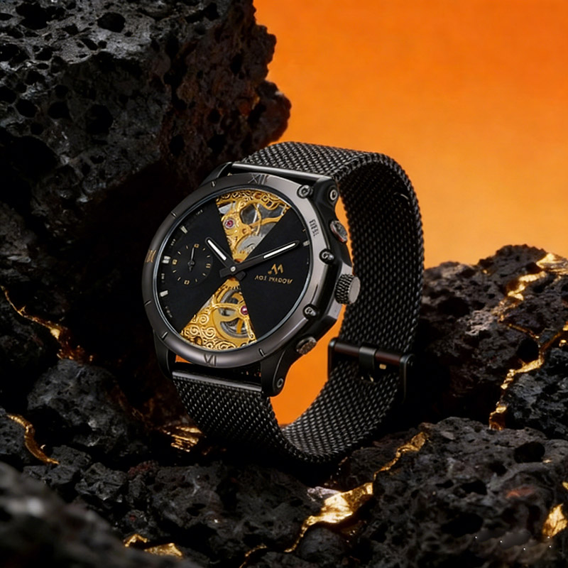 Best Selling Automatic Men Watch Wrist Luxury OEM Stainless Steel Custom LOGO Mens Mechanical Watches - Virtue