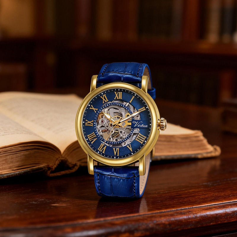 High Quality Top Brand Luxury Stainless Steel Classic Self Winding Custom Business Skeleton Automatic Mechanical Watch Relojes - Virtue