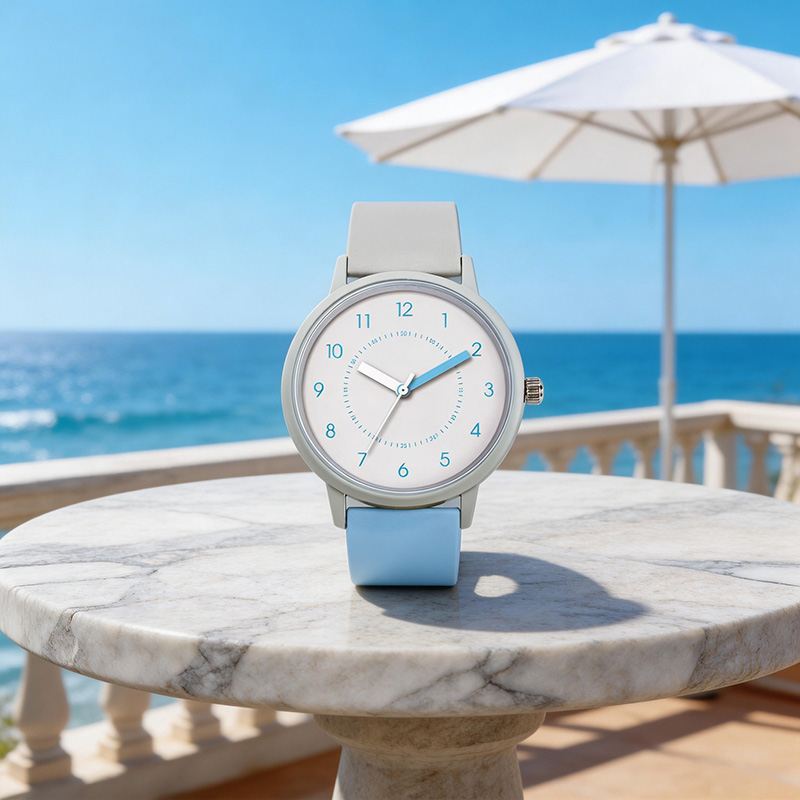 Chinese Movements Simple Quartz Watch for Women Silicone Strap Water Resistant Watch Set for Woman - Virtue