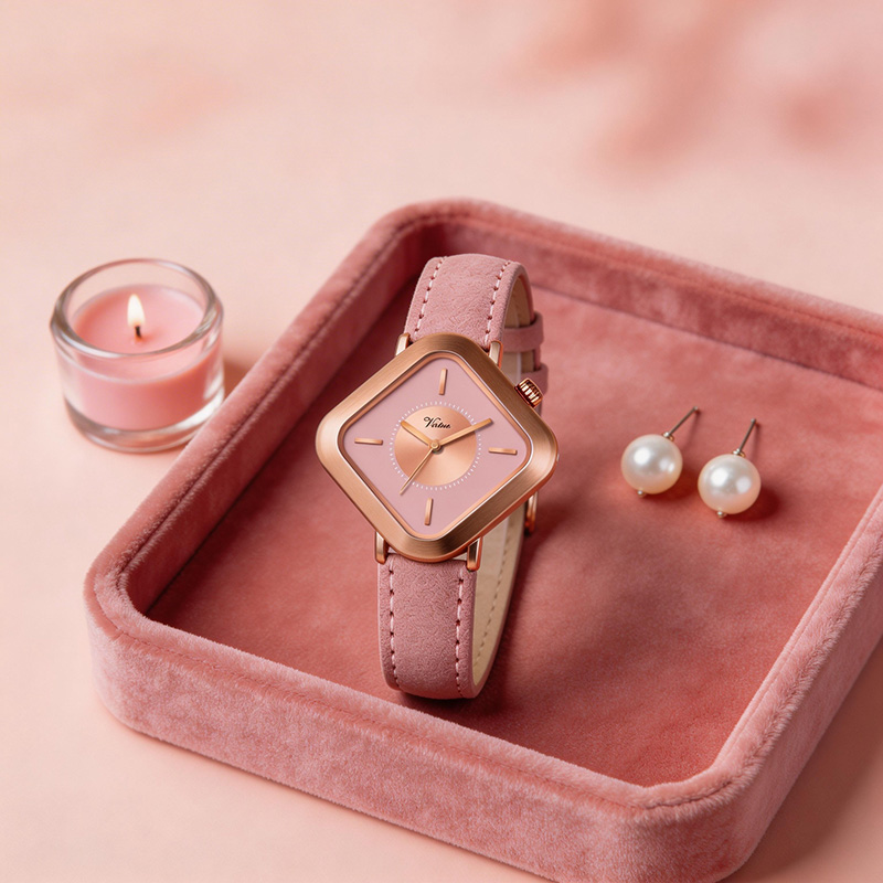 Retro Vintage Lady Watches Quartz Spaure Dial Wristwatches Bracelets Ladies Watches square Dial Wristwatches Top Sellers - Virtue