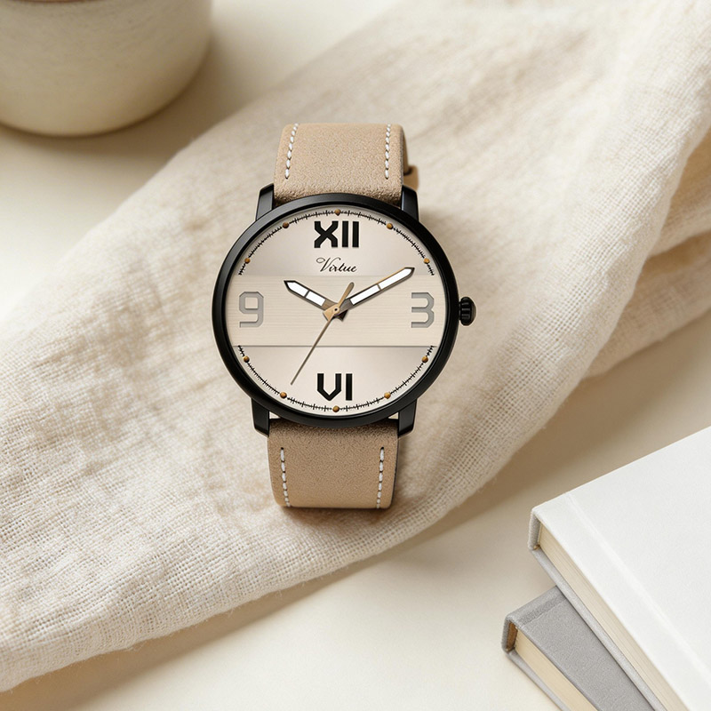 Wholesale Men Watch Alloy Case Luminous Hands 3ATM Waterproof Business Watch - Virtue