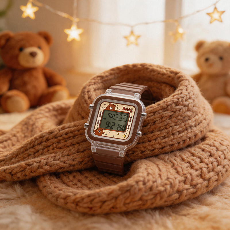 Fashion Kids LED Watch Manufacturer Cute Bear Wrist Watch Factory Direct - Virtue