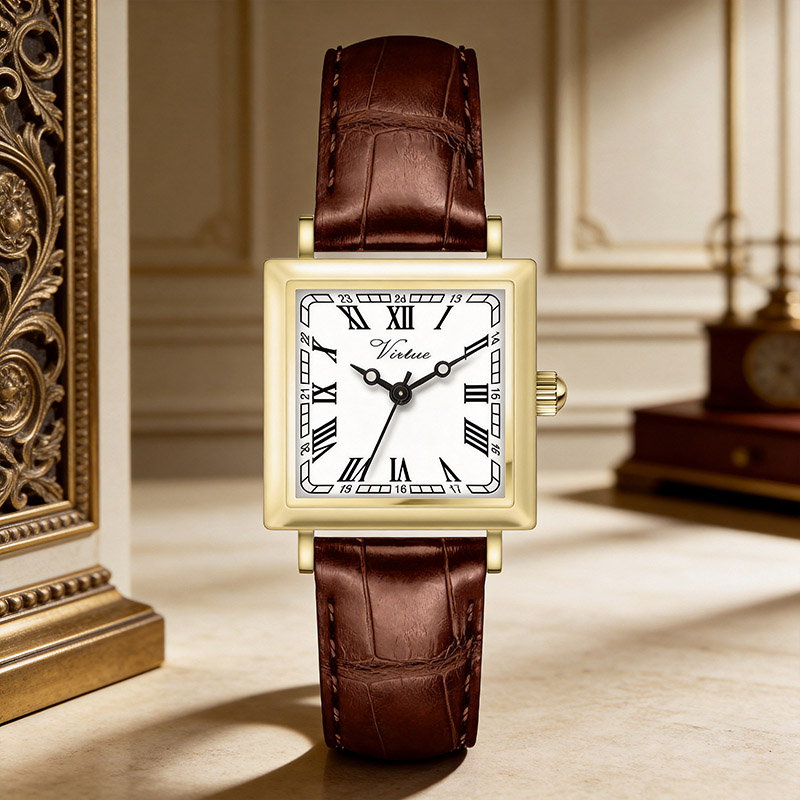 Luxury Jewelry Watch for Women with Elegant Crystal Decoration - Virtue