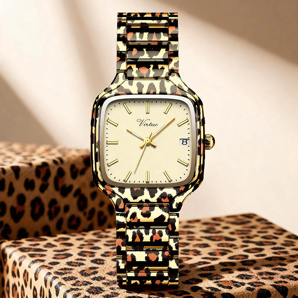 Elegant Women's Dress Watch Luxury Jewelry Inspired Quartz Timepiece - Virtue