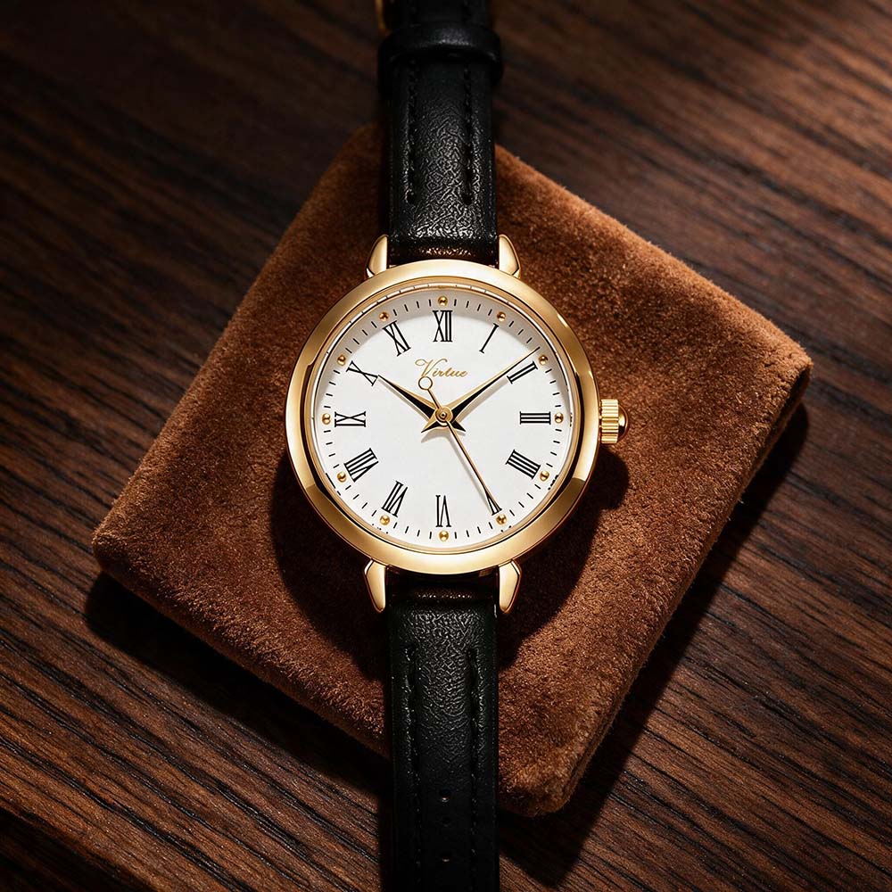 Luxury Women's Wrist Watch Elegant Alloy Bracelet Dress Watch - Virtue